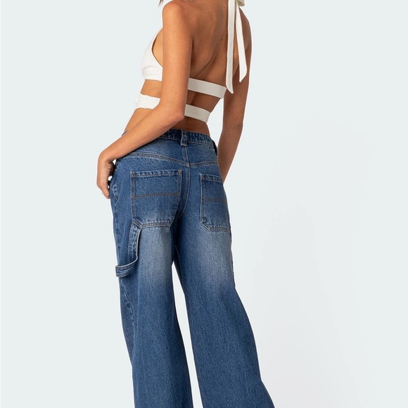 Edikted Cut Out Strappy Halter Top - Picture 6 of 6